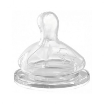 2 Tettarelle silicone Natural Comfort 30000882 - Y/flusso pappa
