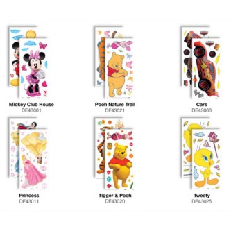 Deco Figure Stickers - Small DE 43020 - Tiger and Pooh