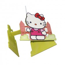 Lampadario in legno Hello Kitty