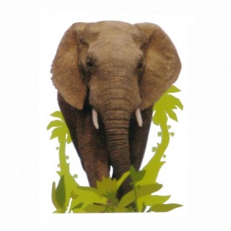 Maxi Sticker DE 41371 Elefante