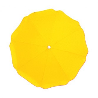 Ombrellino parasole tinta unita col 36 giallo oro [1101]