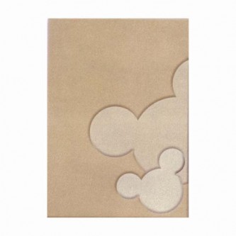 Mickey forever... cm. 115 x 168 - beige [WD395]