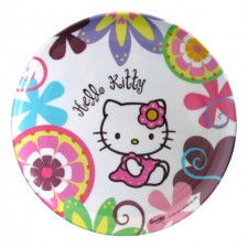 Piatto piano - Hello Kitty - Bamboo