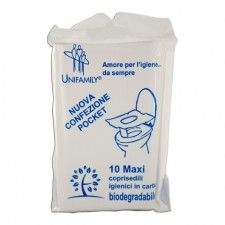10 maxi coprisedili water igienici