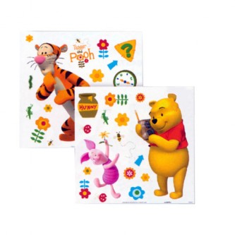 Deco Figure Stickers - Medium DE 43120 - Tigger & Pooh