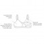 Reggiseno per gravidanza e allattamento - Fashion Style Bianco - taglia XL [8014] foto 0