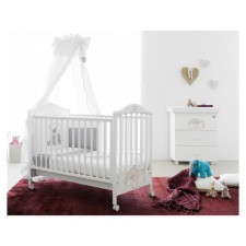 Lettino Little Baby + Bagnetto Little Baby 3 cassetti