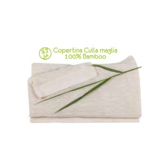 Coperta culla maglia Bamboo 36B00