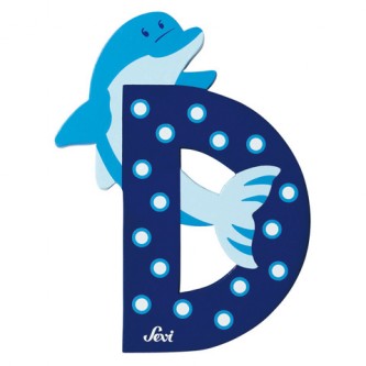Lettera D - alfabeto Animali D - delfino [81604]