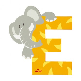 Lettera E - alfabeto Animali E - elefante [81605]