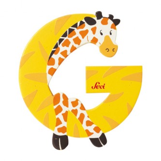 Lettera G - alfabeto Animali G - giraffa [81607]