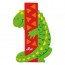 Lettera I - alfabeto Animali I - iguana [81609] foto 0