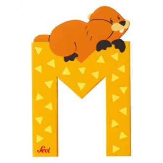 Lettera M - alfabeto Animali M - marmotta [81613]
