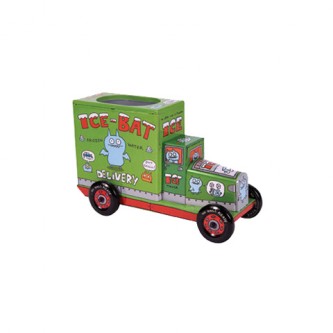 Portapenne Tin Truck 226693 - Green