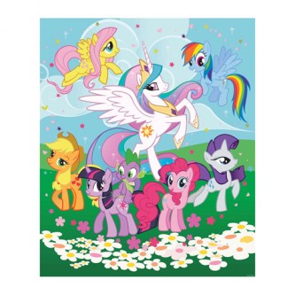 My Little Pony Amicizia fantastica - poster murale 8 pannelli Friendship is Magic [42773]