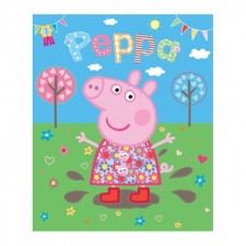 Peppa Pig pozzanghera fangosa - poster murale 8 pannelli