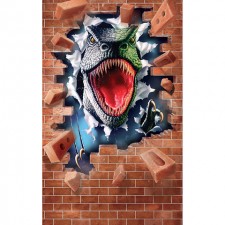 Il Ruggito del Dinosauro - poster murale 6 pannelli